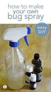how to make homemade bug spray non