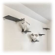 Modern Wall Mounted Cat Tree Tower