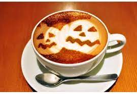 'tis the season for the pumpkin coffee mugs. Halloween Coffee Morning At Basepoint Exeter The Exeter Daily Halloween Coffee Coffee Latte Art Pumpkin Latte