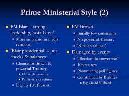 ppt prime minister cabinet and core