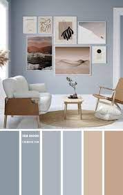 blue and taupe living room colour scheme