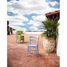Tiffany Blue Plastic Garden Chair Siesta