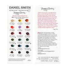 Daniel Smith X Peggy Dean Dot Chart Watercolors Primatek Paints