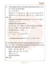 12.2 write questions with did…? Jee Advanced Circle Important Questions