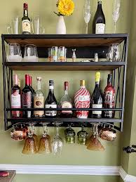 wall wine stemware glass rack 31