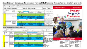 New Primary Language Curriculum Plc Fortnightly Plan Template And