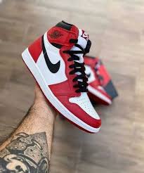 red air jordan 1 chicago size 41 to 45