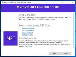 asp net core setup development