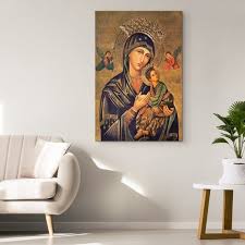 Our Mother Of Perpetual Help Canvas Art