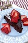 bittersweet flourless chocolate cake