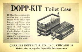 What Does Dopp Stand For In Dopp Kit gambar png