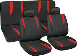 Alburnus 03 5120 1 Seat Cover Black Red