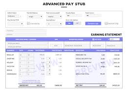 Free Printable Pay Stubs Online