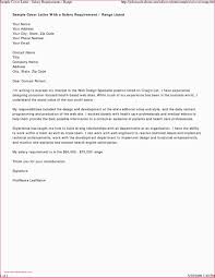 Networking Letter Samples Job Search Cover Letter Template For Non