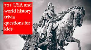 Aug 31, 2021 · a comprehensive database of more than 114 world history quizzes online, test your knowledge with world history quiz questions. 70 History Trivia Questions And Answers For Kids