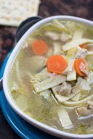 Homemade Chicken Noodle Soup Recipe Foodflag gambar png