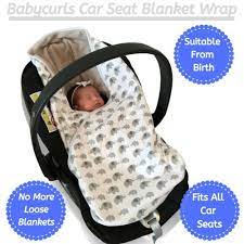 Babycurls Baby Car Seat Fitting Blanket