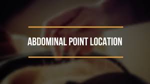 Abdominal Acupuncture Point Location Youtube