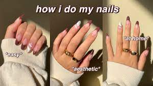 aesthetic easy nail art