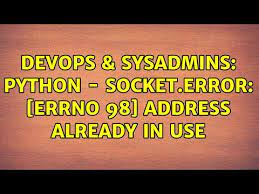 devops sysadmins python socket