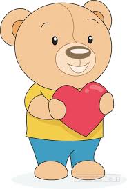 valentines day clipart cute teddy bear