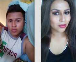 boy to makeup transformation