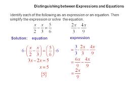 Solving Equations With Rational Expressions Distinguish