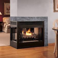 modern ventless gas fireplace insert