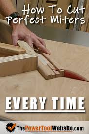 how to cut perfect miters every time
