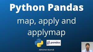 python pandas functions map apply