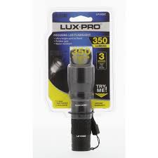 Lux Pro 350 Lumen Led Flashlight Battery Included In The Flashlights Department At Lowes Com
