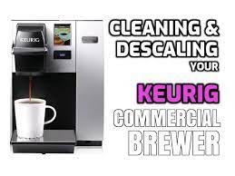 descaling cleaning your keurig b150