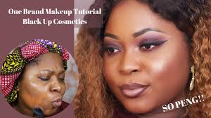one brand makeup tutorial blackup