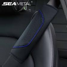 Car Seat Belt Pads Leather Shoulder
