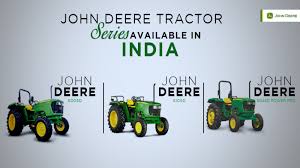 john deere tractor models available at