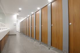 public washrooms cubicles