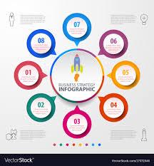 Color Business Infographics Chart For Presentation