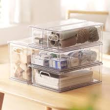 clear multi purpose storage drawer