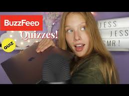 asmr trying buzzfeed quizzes you