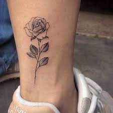 Katona Játszani Krimi tatouage rose cheville femme fehérnemű bőrönd kuplung