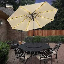 104 Led Lights Solar Umbrella Led