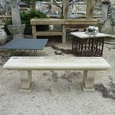 Small Stone Bench Carved By The