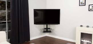 Tv Hanging From Corner Wall Ideas