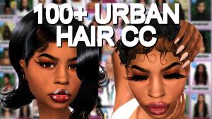 urban female hair cc folder