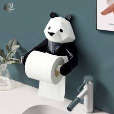 1pcs Panda Paper Towel Holder Kitchen