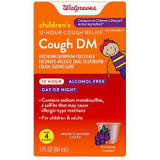 walgreens children s cough dm 12 hour