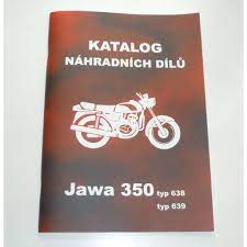 new spare parts catalog jawa 350 638