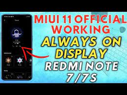 November og tar den helt til dag 12 i måneden. Redmi Note 7 7s Enable Miui 11 Official Always On Display Miui 11 Rom Miui 11 Ambient Display Youtube