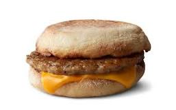 What is the Sausage McMuffin made of?