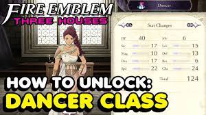 How To Unlock The Secret DANCER CLASS In Fire Emblem: Three Houses - YouTube